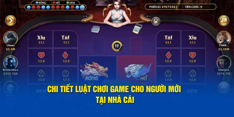 Chi tiết luật chơi game cho người mới tại nhà cái